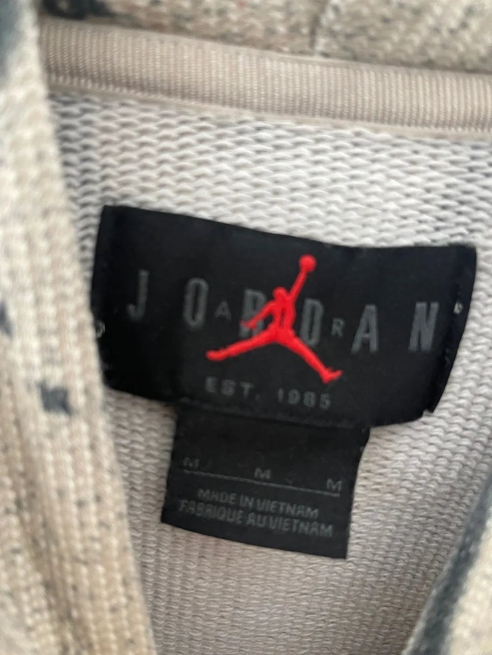🔥 JORDAN HERITAGE KNIT PULLOVER HOODIE Limited Edition Hoodie Size M